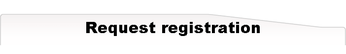 Request registration