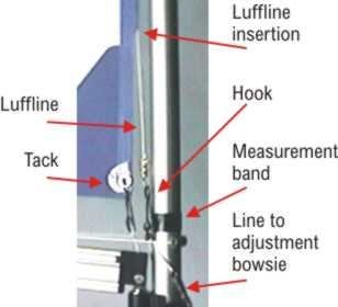 Luffline tack attachment