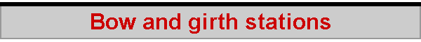 Bow and girth stations