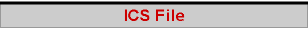ICS File